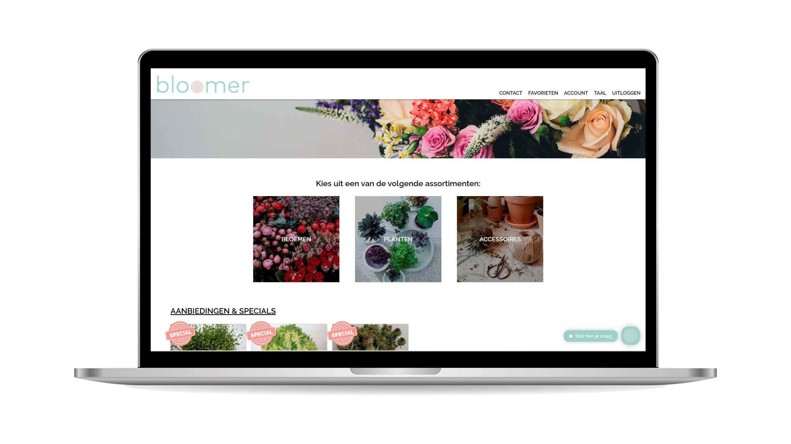 Vector webshop
